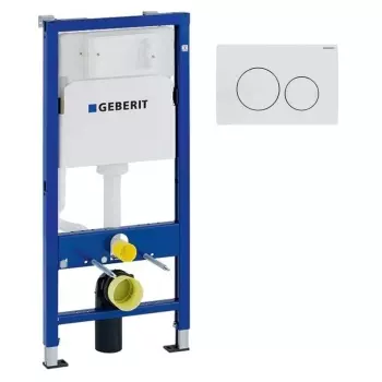 Инсталляция для унитаза Geberit Duofix и клавиша смыва&#8230; - Фото №1