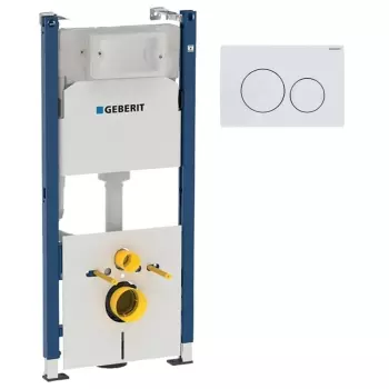 Инсталляция для подвесного унитаза и клавиша двойного&#8230; - Фото №1