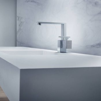 Смеситель для умывальника Axor Edge 190 Push-Open,… - Фото №2