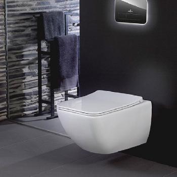 Унитаз подвесной Villeroy&Boch Venticello (4611RL01) - Фото №2