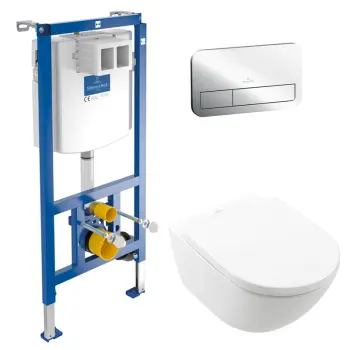Комплект підвісного унітазу з кришкою Villeroy&Boch… - Фото №1