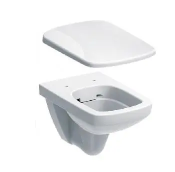 Унитаз подвесной Geberit Selnova Square Rimfree с… - Фото №1