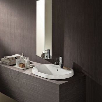 Умивальник накладний Geberit VariForm овальний 50х45,&#8230; - Фото №2