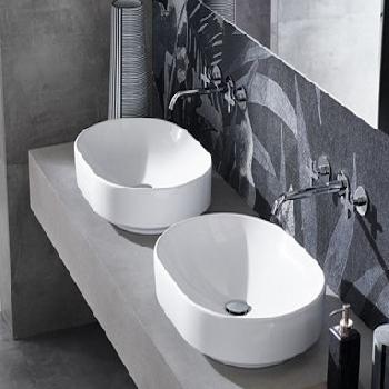 Раковина на стільницю Geberit VariForm еліптичної форми 55x40 см (500.774.01.2)