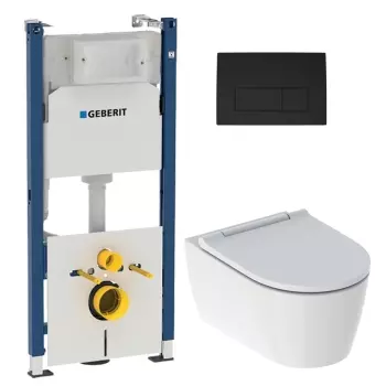 Комплект унитаза подвесного с крышкой Geberit One… - Фото №1