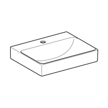 Умивальник підвісний Geberit ONE 50х40 см без переливу,&#8230; - Фото №2