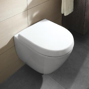 Подвесной унитаз Villeroy&Boch Avento Rimless (5656R001) - Фото №2