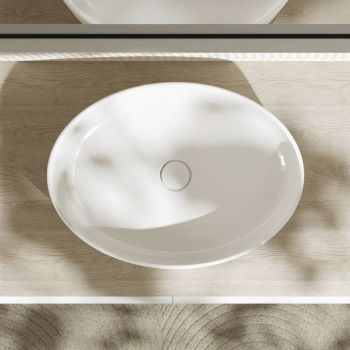 Умивальник овальний Hansgrohe Xuniva D без переливу,&#8230; - Фото №2