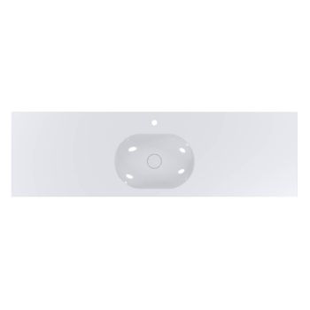 Умивальник накладний Miraggio New York 1850, 55х185&#8230; - Фото №2