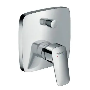 Змішувач для ванни Hansgrohe Logis настінний (71405000) - Фото №1