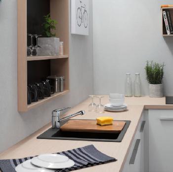 Кухонний змішувач Hansgrohe Focus M42 M421-H100 (71808000) - Фото №2