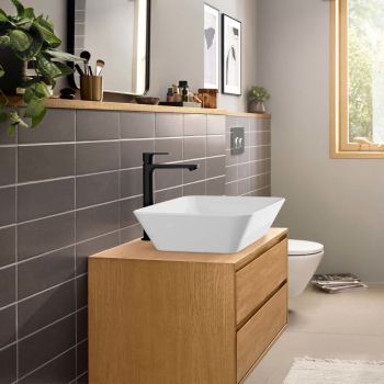 Смеситель для умывальника Hansgrohe Rebris E 240 CoolStart… - Фото №2