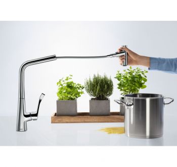 Смеситель для кухни Hansgrohe Metris Select 320 2jet… - Фото №2