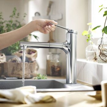 Смеситель для кухни Hansgrohe Zesis M33 160 2jet с… - Фото №2