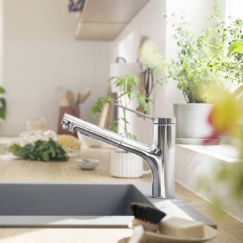 Смеситель для кухни Hansgrohe Zesis M33 150 2jet с… - Фото №2