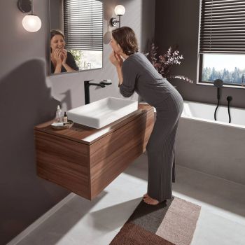 Змішувач для умивальника Hansgrohe Vivenis 250, Matt… - Фото №2