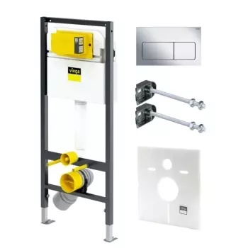 Інсталяція для підвісного унітазу Viega Prevista Dry&#8230; - Фото №1