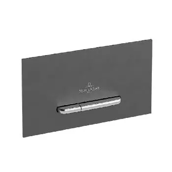 Клавиша смыва Villeroy&Boch ViConnect, антрацит матовый&#8230; - Фото №1
