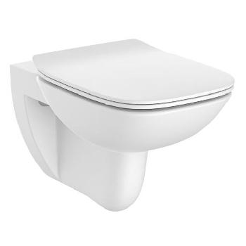 Підвісний унітаз з сидінням Roca Debba Rimless 54x35.5, білий (A34H993000)