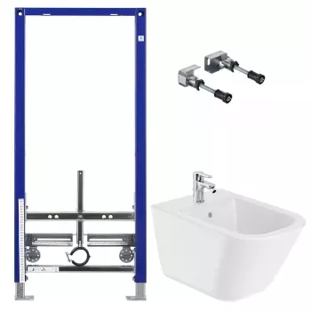 Комплект біде підвісного Roca Gap та інсталяції з&#8230; - Фото №1