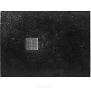Душовий піддон Roca Terran 120x90, чорний (AP014B038401400) - Фото №1