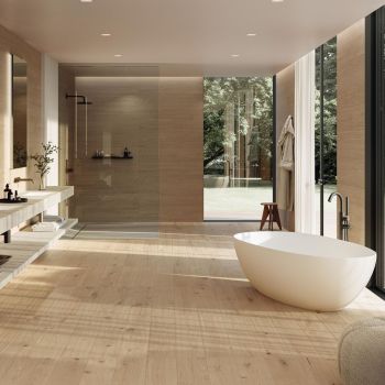 Керамограніт Atlas Concord, Log, Moon Oak 20x120 Matte… - Фото №2