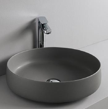 Умивальник накладний ArtCeram Cognac 48, grigio oliva&#8230; - Фото №2