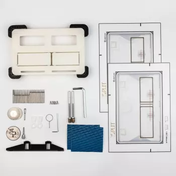 Клавіша змиву Edplit Whisper M2 CWGS, прихована, сумісна&#8230; - Фото №1