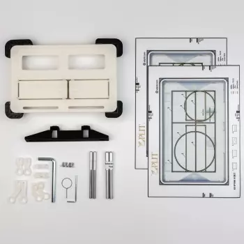 Клавіша змиву Edplit Discreet, прихована, сумісна&#8230; - Фото №1