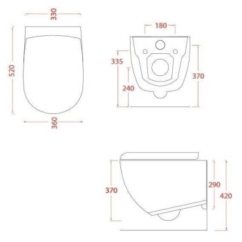 Унітаз підвісний ArtCeram File 2.0 Rimless (FLV004… - Фото №2
