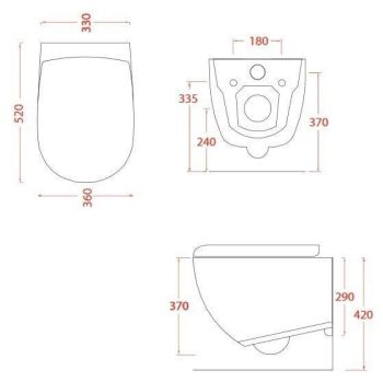 Унітаз підвісний ArtCeram File 2.0 Rimless (FLV004… - Фото №2