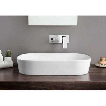 Умывальник накладной ArtCeram Ghost 65, белый глянец… - Фото №2