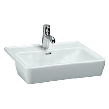 Раковина підвісна Laufen Pro 56x44 см напіввбудована, білий (H8129610001041)