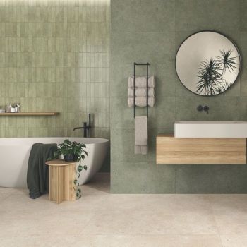 Керамограніт Atlas Concorde, Grain Ivory 60х120 Matt… - Фото №2