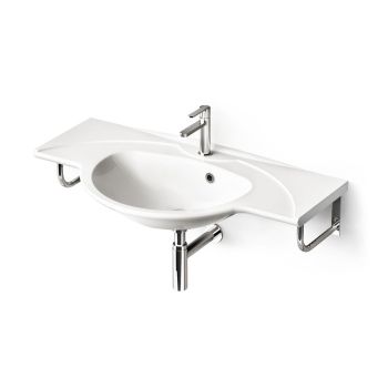 Умивальник підвісний PAA Beta 800-1000, литий камінь,&#8230; - Фото №2