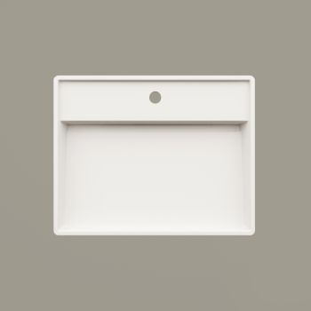 Умивальник підвісний PAA Infinity 600, Silkstone,&#8230; - Фото №2