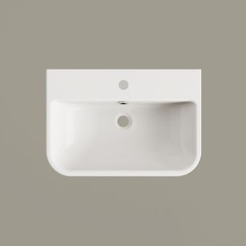 Умивальник підвісний PAA Mini Samba, литий камінь,&#8230; - Фото №2