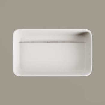 Умивальник накладний PAA Quadro On, Silkstone, без&#8230; - Фото №2