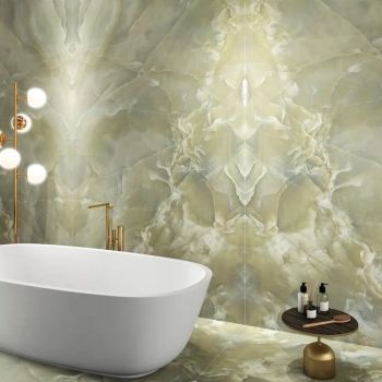 Керамограніт FMG Marmi Maxfine, Giada Onici 150х150… - Фото №2