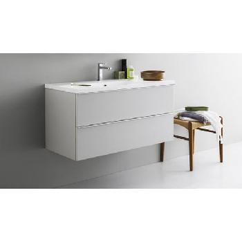 Тумба с умывальником Petit Ho.me 80 80x45 cм, Bianco Lucido (PE25)