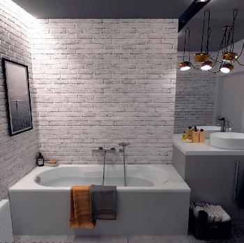 Ванна акрилова Pool Spa Lena 160х70 см (PWP1910ZD000000)