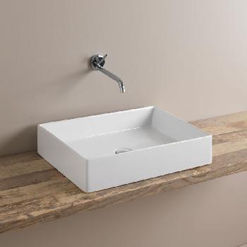 Умывальник накладной ArtCeram Scalino 55х38, белый… - Фото №2