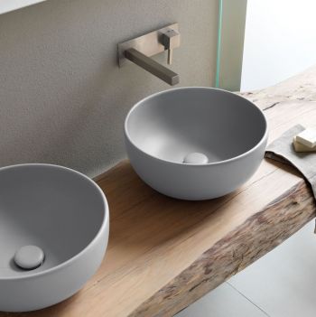 Умивальник на стільницю Cielo Shui 40х18 см, білий&#8230; - Фото №2