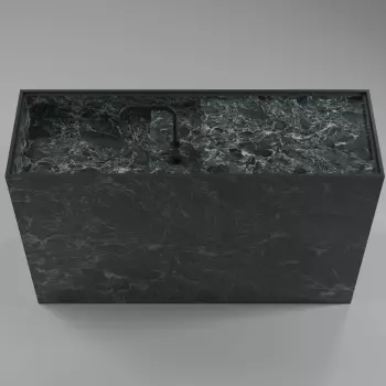 Умивальник окремостоящий Luxestone 140x40x85 см з&#8230; - Фото №1