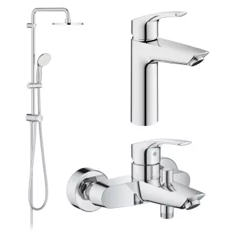 Набор смесителей Grohe Eurosmart New 3 в 1 для ванны… - Фото №1