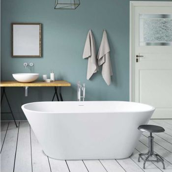 Ванна зі штучного каменю PAA DECO NUDO 166х72.5, Graphite (VADENUS_01)
