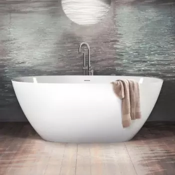 Ванна из искусственного камня PAA Perla, отдельностоящая,&#8230; - Фото №1