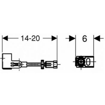 Кріплення Geberit Duofix (111.835.00.1) - Фото №2
