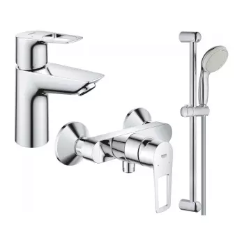 Комплект для душу Grohe BauLoop 3 в 1, хром (UA123220S0) - Фото №1