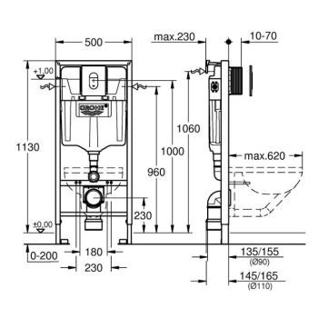 Система інсталяції Grohe Rapid SL з комплектом 4 в… - Фото №2